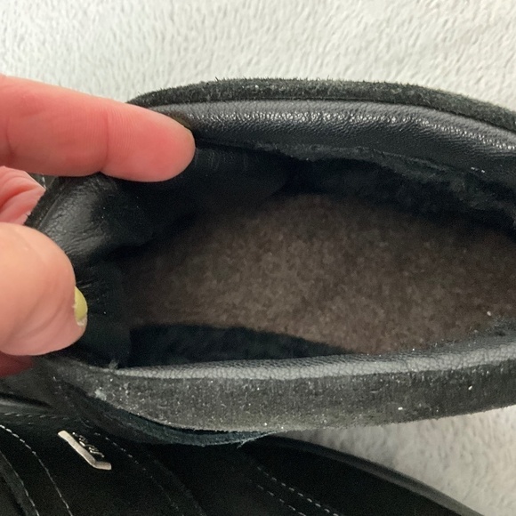 Jomos JoTex Women’s Booties Black Suede Nubuck Genuine Leather Sz 10W - Picture 12 of 15